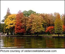 Cedar Creek Lake Fall